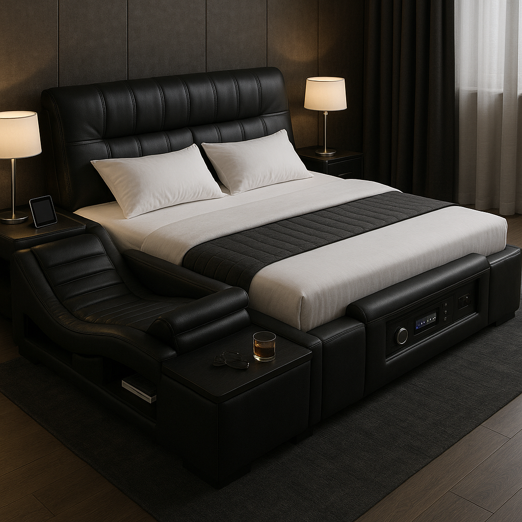 Black Edition Luxury Smart Bed