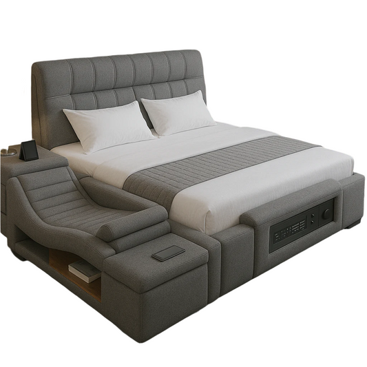 Gray Edition Luxury Smart Bed
